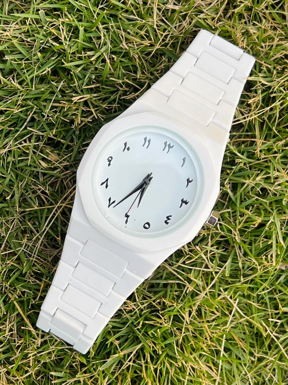 White Arabic Aura Watch